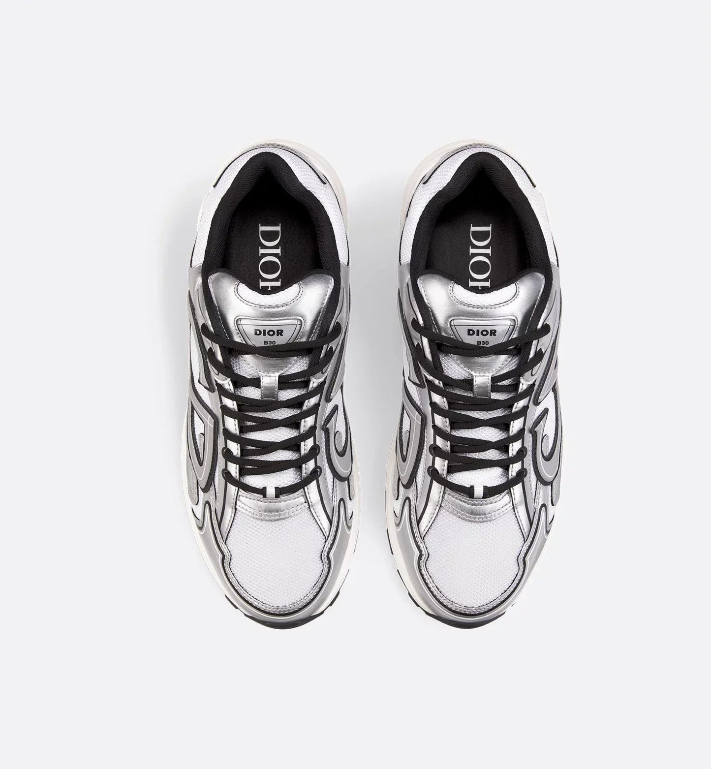 Sneaker B30 Argenté