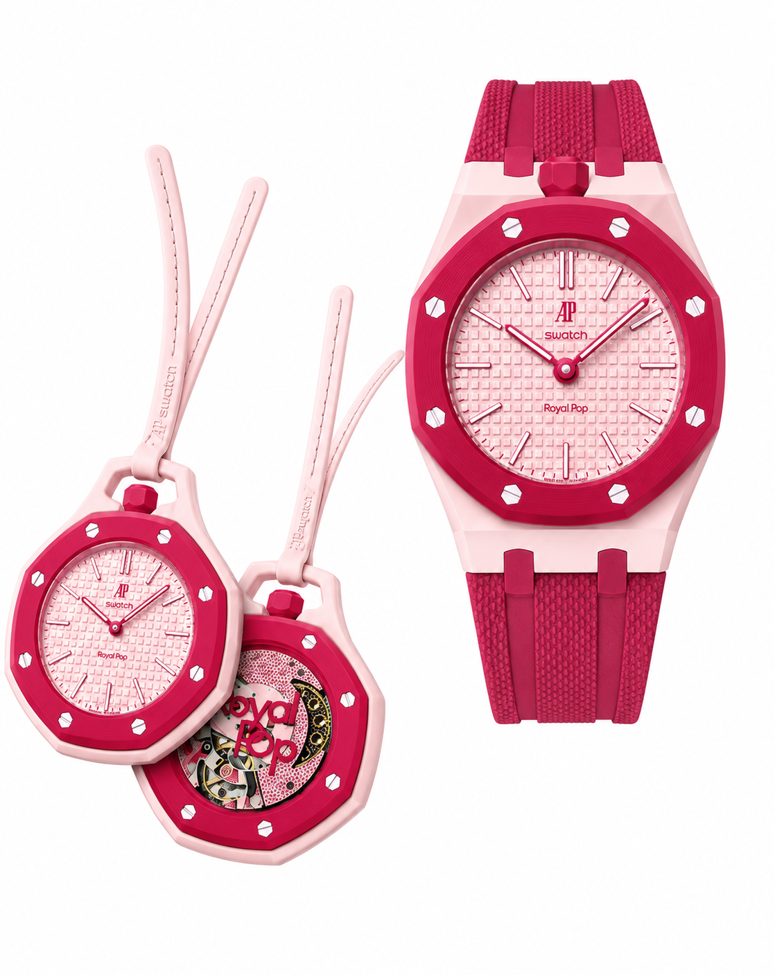 Royal Pop + Bracelet Royal Pop Silicone Vert Pastel
