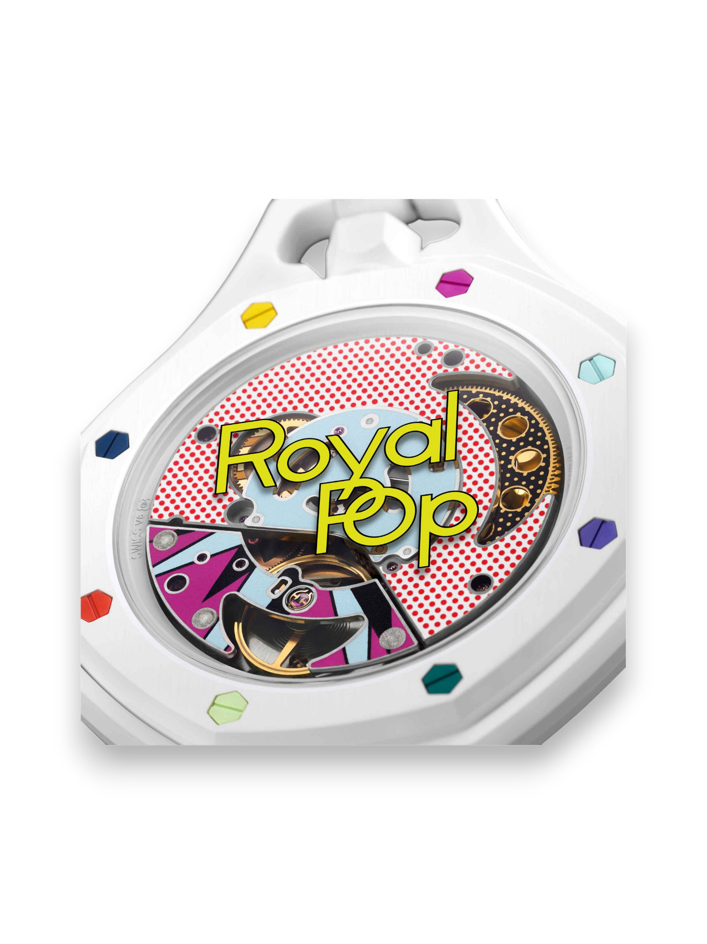 Swatch x Audemars Piguet Royal Pop HUIT BLANC