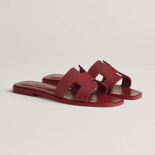 Sandales Oran Rouge H