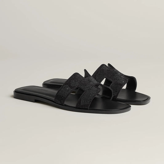 Sandales Oran Noir